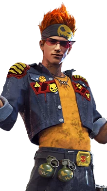 Alvaro — karakter Free Fire (DEMOLITIONIST)