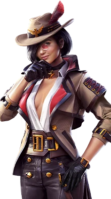 Clu — karakter Free Fire (PRIVATE DETECTIVE)
