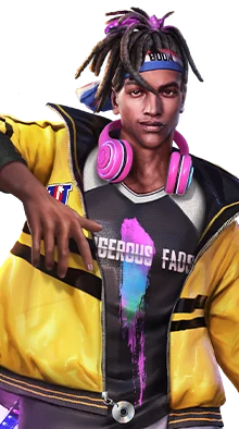 D-bee — karakter Free Fire (BEAT MAKER)