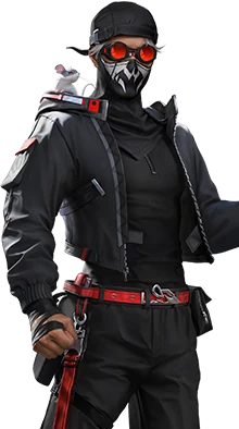 Morse — karakter Free Fire (THE UNTRACEABLE)
