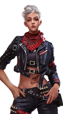 Notora — karakter Free Fire (MOTORCYCLE RACER)