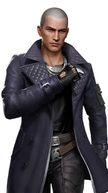 Rafael — karakter Free Fire (GUN FOR HIRE)