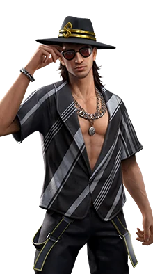 Santino — karakter Free Fire (FASHION DESIGNER)