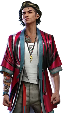 Tatsuya — karakter Free Fire (IMPULSIVE HOTHEAD)
