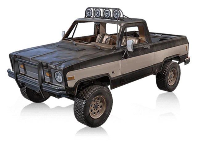 Pickup (Open Top), kenderaan Truck PUBG Mobile