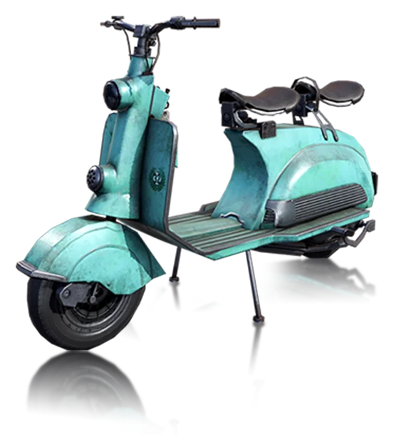 Scooter, kenderaan Motorcycle PUBG Mobile